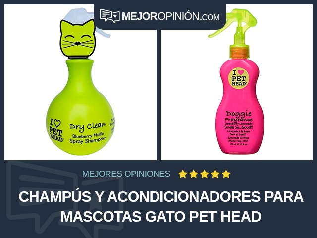 Champús y acondicionadores para mascotas Gato Pet Head