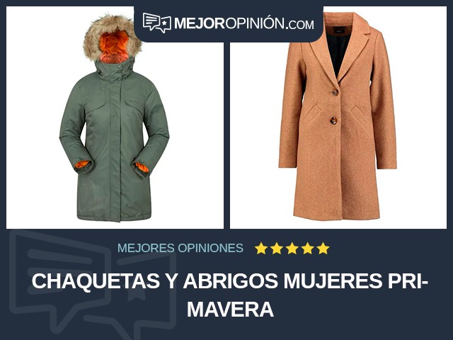 Chaquetas y abrigos Mujeres Primavera