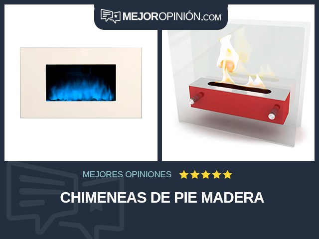 Chimeneas De pie Madera