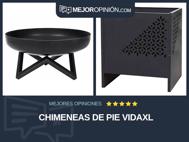 Chimeneas De pie vidaXL