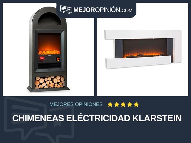 Chimeneas Eléctricidad Klarstein