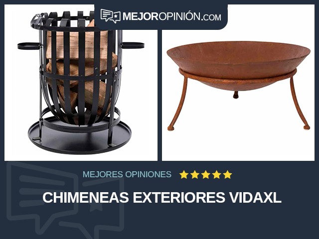 Chimeneas Exteriores vidaXL