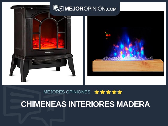 Chimeneas Interiores Madera