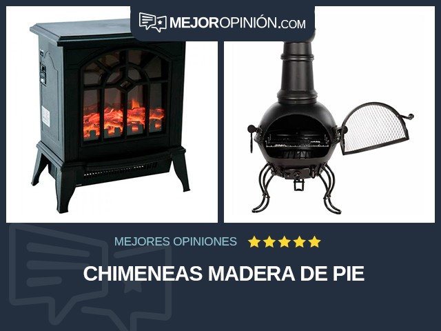 Chimeneas Madera De pie