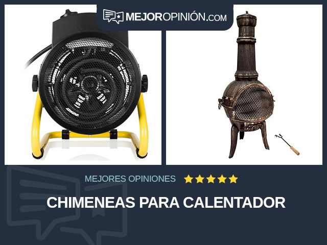 Chimeneas para calentador