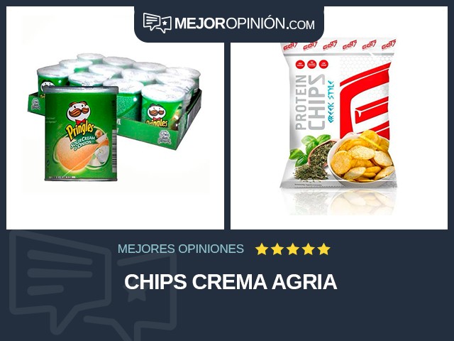 Chips Crema agria