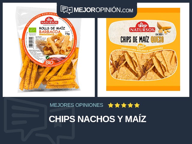 Chips Nachos y maíz