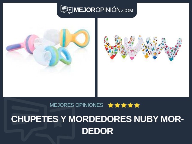 Chupetes y mordedores Nuby Mordedor