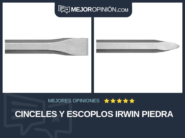 Cinceles y escoplos IRWIN Piedra