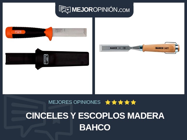 Cinceles y escoplos Madera Bahco