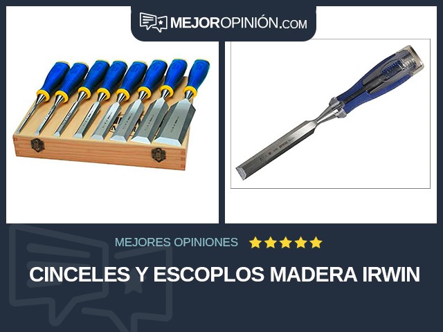 Cinceles y escoplos Madera IRWIN