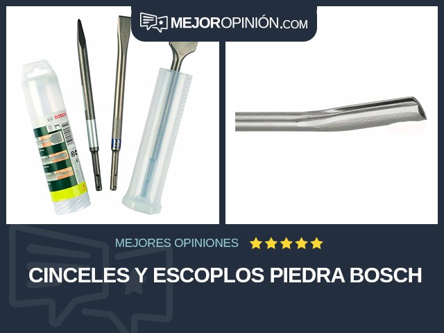 Cinceles y escoplos Piedra Bosch