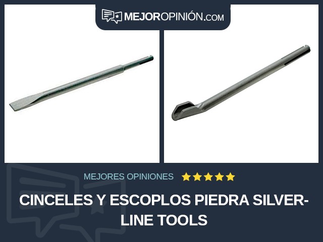 Cinceles y escoplos Piedra Silverline Tools