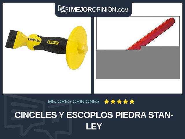 Cinceles y escoplos Piedra STANLEY