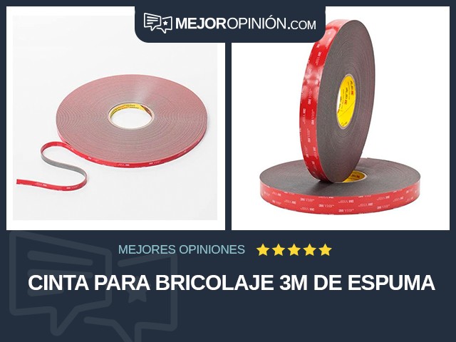 Cinta para bricolaje 3M De espuma