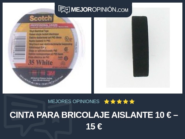 Cinta para bricolaje Aislante 10 € – 15 €