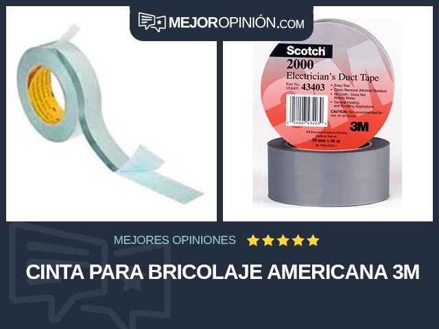 Cinta para bricolaje Americana 3M