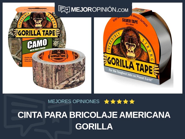 Cinta para bricolaje Americana Gorilla