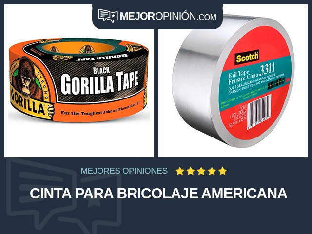 Cinta para bricolaje Americana