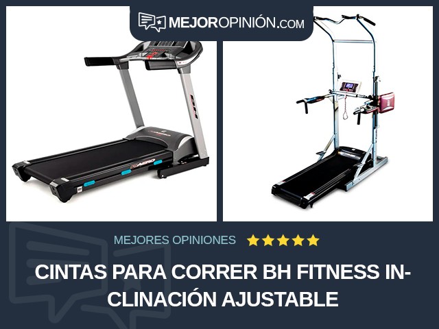 Cintas para correr BH Fitness Inclinación ajustable