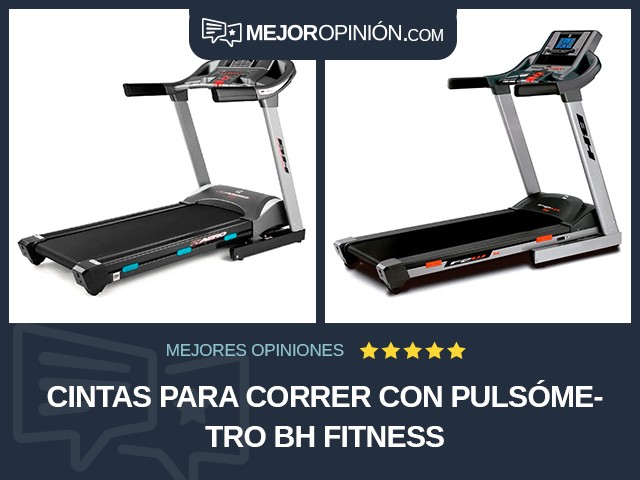 Cintas para correr Con pulsómetro BH Fitness