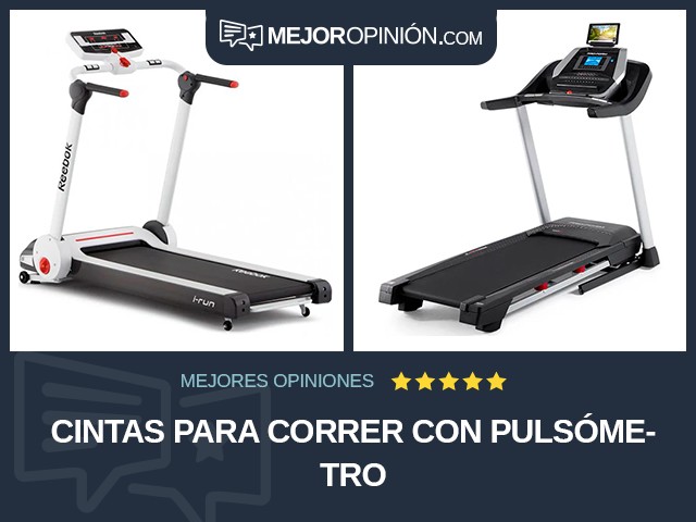 Cintas para correr Con pulsómetro