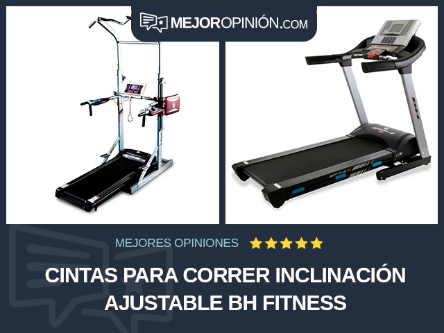 Cintas para correr Inclinación ajustable BH Fitness