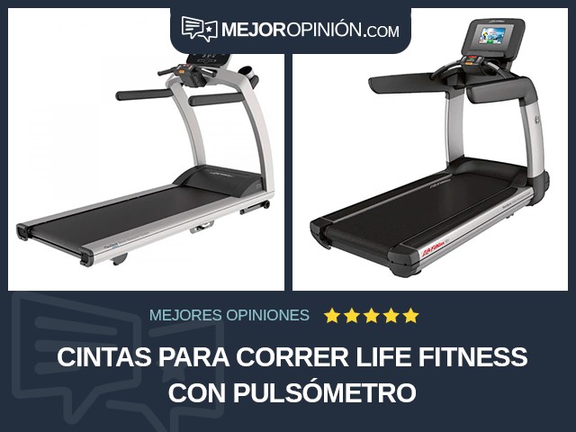 Cintas para correr Life Fitness Con pulsómetro