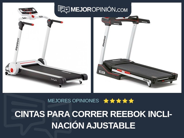 Cintas para correr Reebok Inclinación ajustable