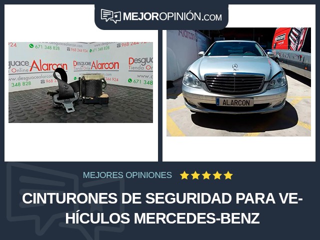 Cinturones de seguridad para vehículos Mercedes-Benz