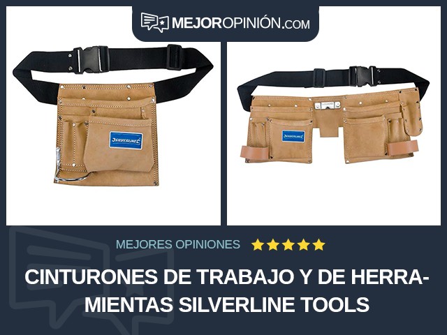 Cinturones de trabajo y de herramientas Silverline Tools