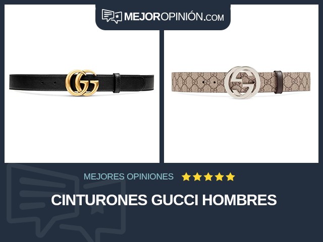 Cinturones Gucci Hombres
