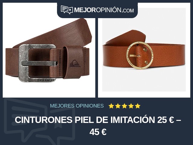 Cinturones Piel de imitación 25 € – 45 €