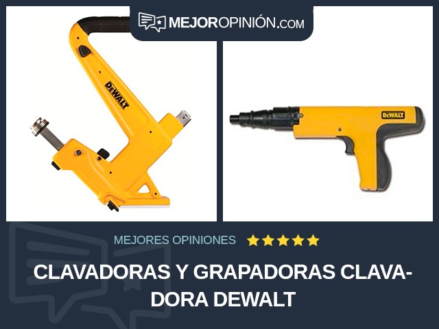 Clavadoras y grapadoras Clavadora DEWALT