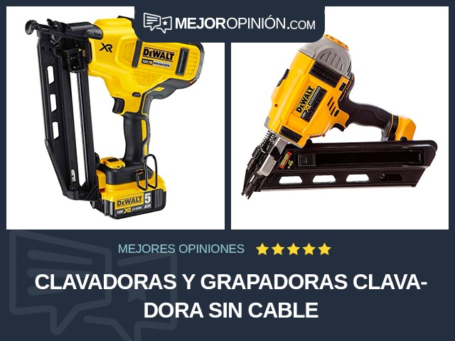 Clavadoras y grapadoras Clavadora Sin cable