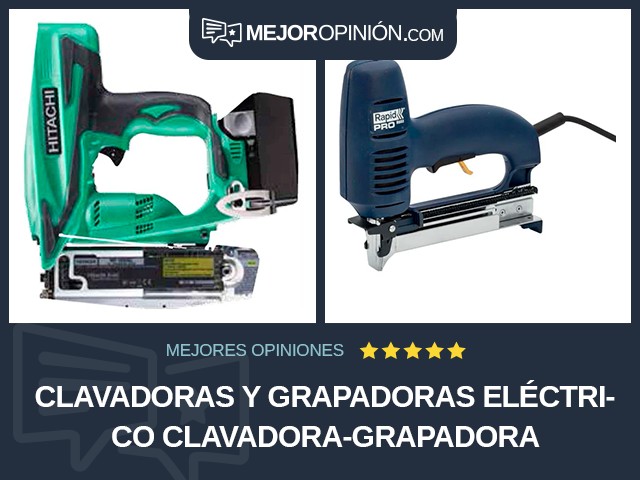 Clavadoras y grapadoras Eléctrico Clavadora-grapadora