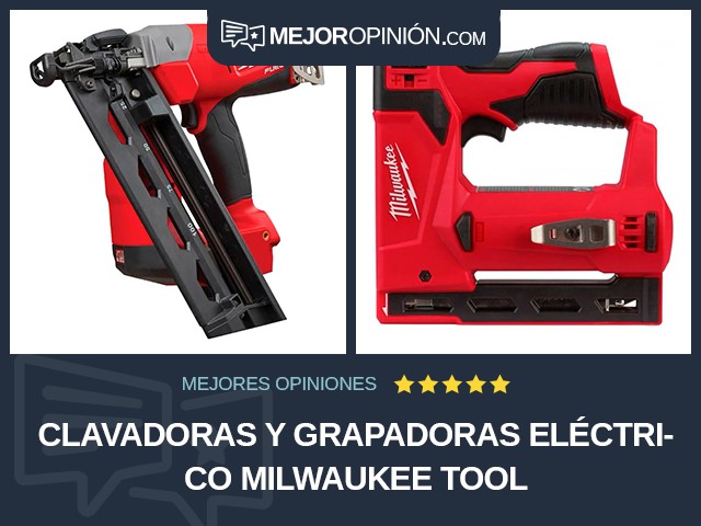 Clavadoras y grapadoras Eléctrico Milwaukee Tool