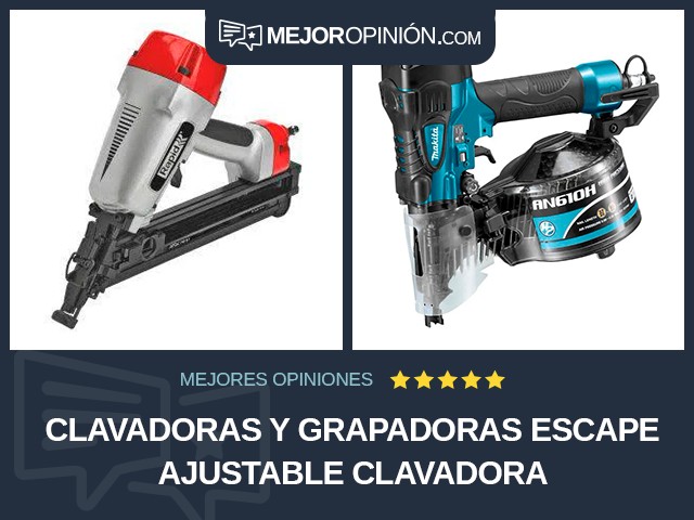 Clavadoras y grapadoras Escape ajustable Clavadora