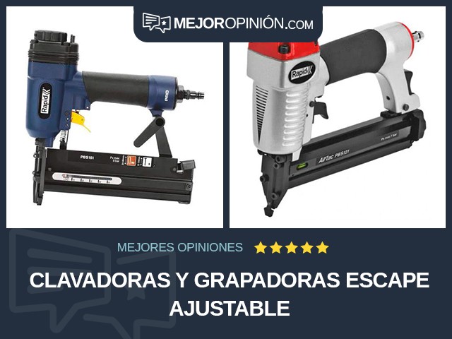 Clavadoras y grapadoras Escape ajustable