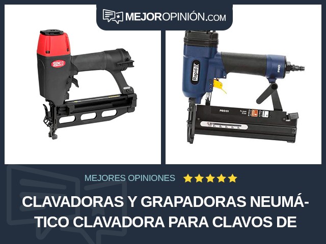 Clavadoras y grapadoras Neumático Clavadora para clavos de cabeza perdida