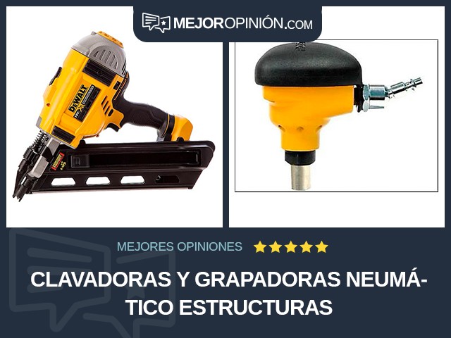 Clavadoras y grapadoras Neumático Estructuras