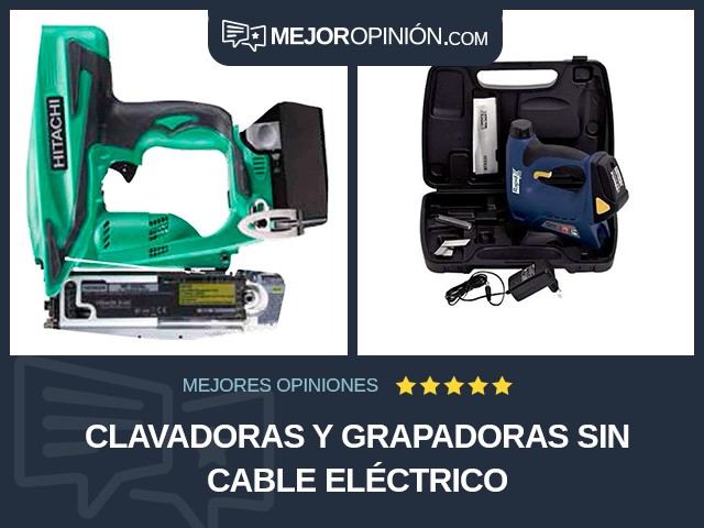 Clavadoras y grapadoras Sin cable Eléctrico