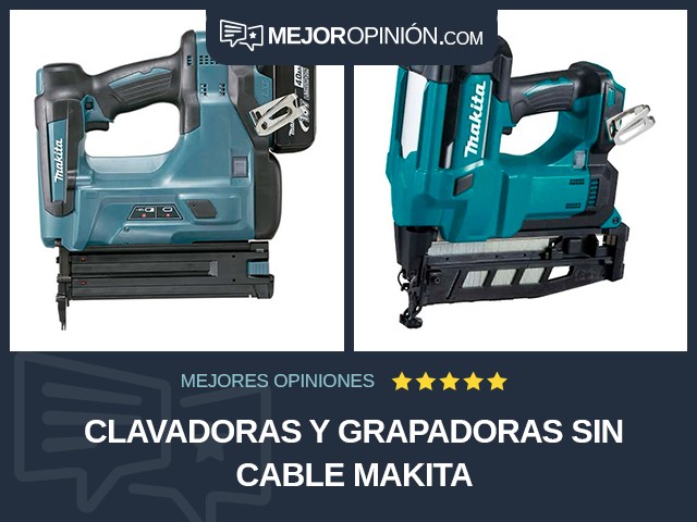 Clavadoras y grapadoras Sin cable Makita