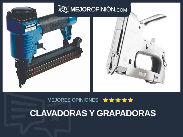 Clavadoras y grapadoras