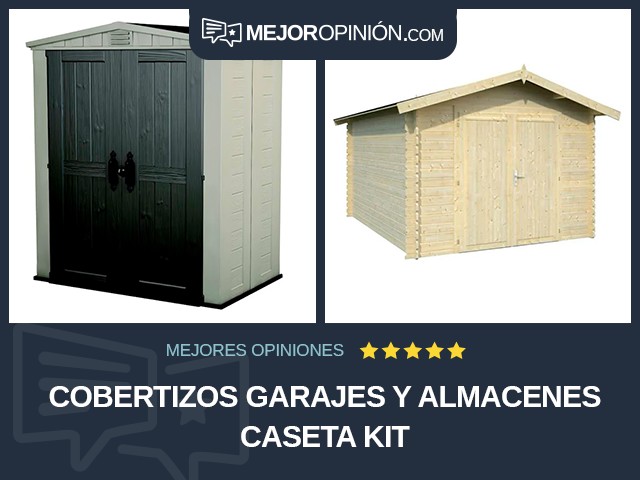 Cobertizos garajes y almacenes Caseta Kit