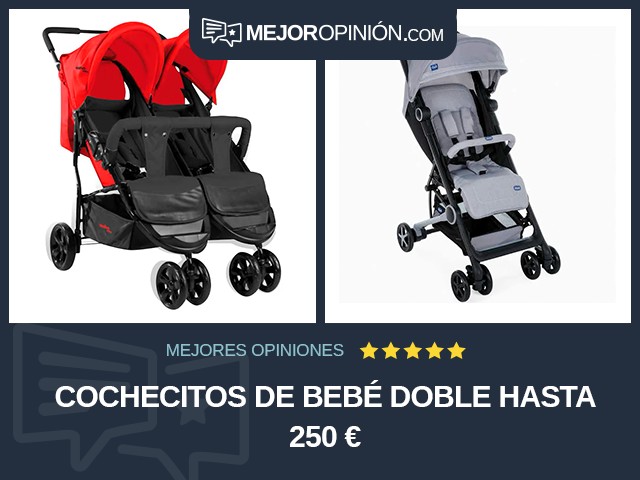 Cochecitos de bebé Doble Hasta 250 €