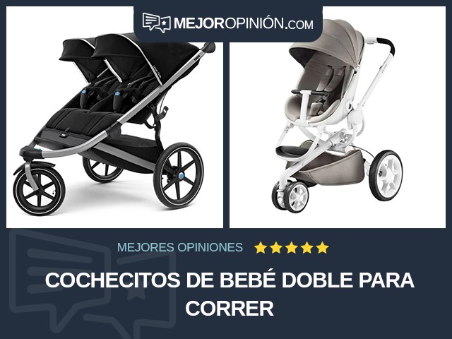 Cochecitos de bebé Doble Para correr