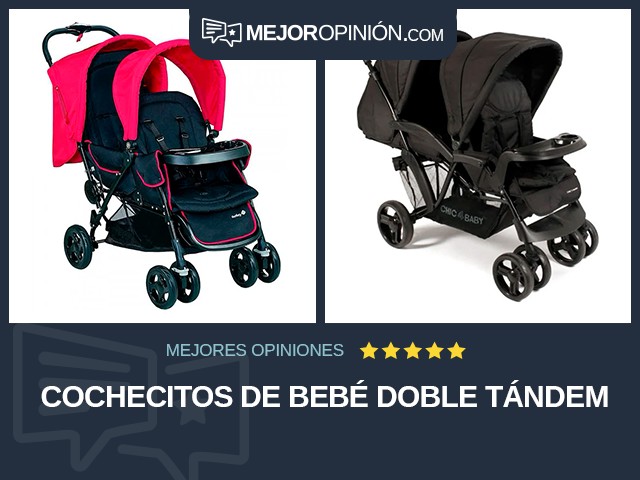 Cochecitos de bebé Doble Tándem