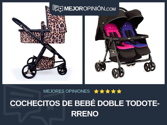 Cochecitos de bebé Doble Todoterreno