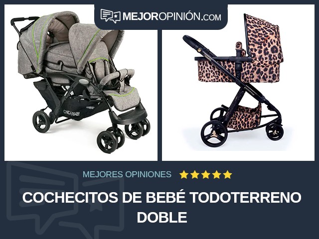 Cochecitos de bebé Todoterreno Doble